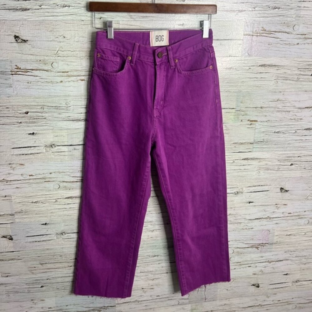 Urban Outfitters BDG Jean High Waisted Cowboy Purple Size 26